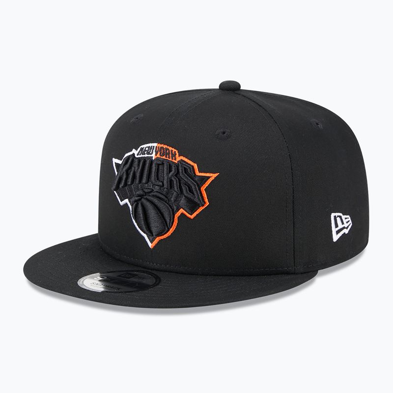 Neue Era Split Logo 9Fifty New York Knicks Kappe schwarz 2