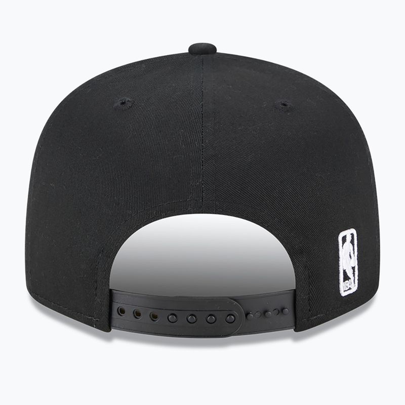 Neue Era Split Logo 9Fifty Milwaukee Bucks Kappe schwarz 4