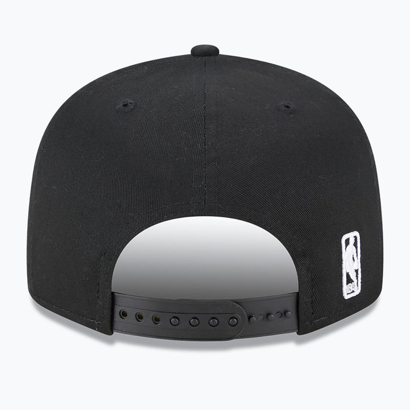 Neue Era Split Logo 9Fifty Chicago Bulls Kappe schwarz 4
