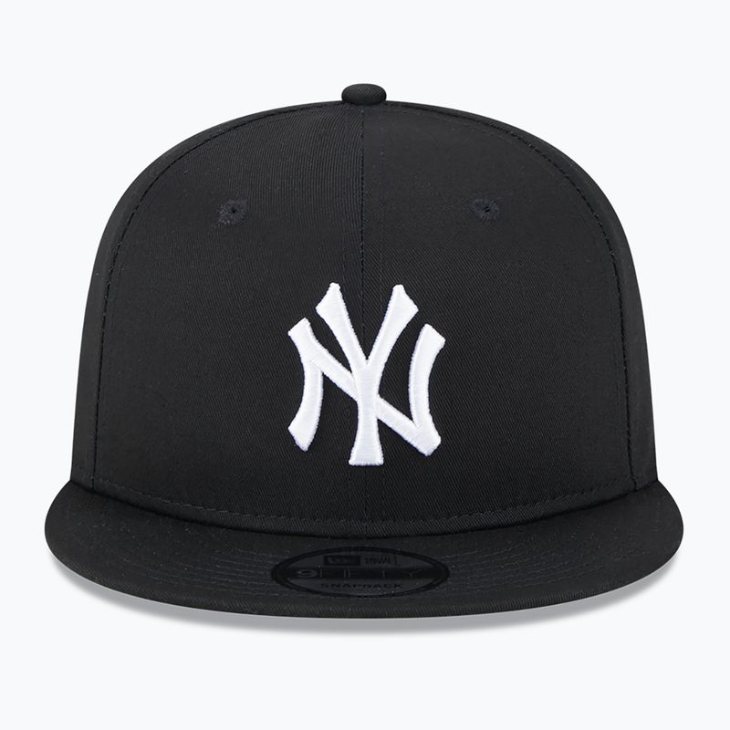 New Era Foil 9Fifty New York Yankees Kappe schwarz