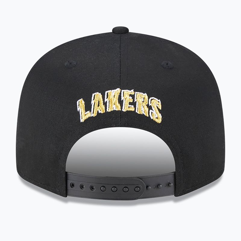 Neue Era Folie 9Fifty Los Angeles Lakers Kappe schwarz
