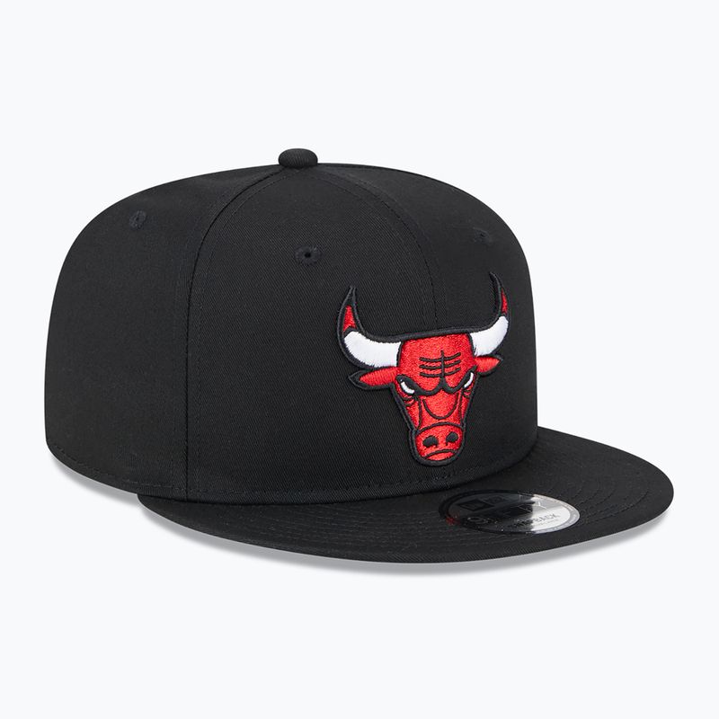 New Era Foil 9Fifty Chicago Bulls Kappe schwarz