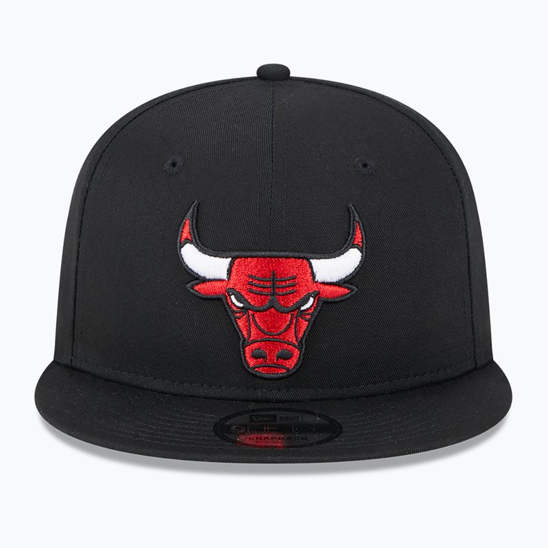 New Era Foil 9Fifty Chicago Bulls Kappe schwarz 3