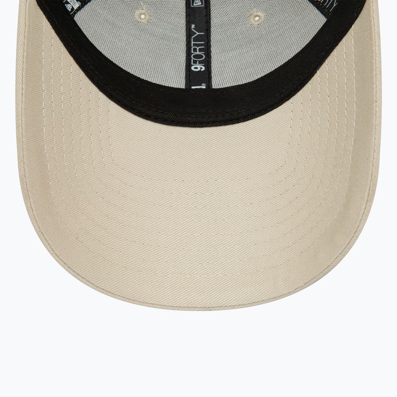 Cap Mütze Damen New Era Flower 9Forty New York Yankees light Beige 5