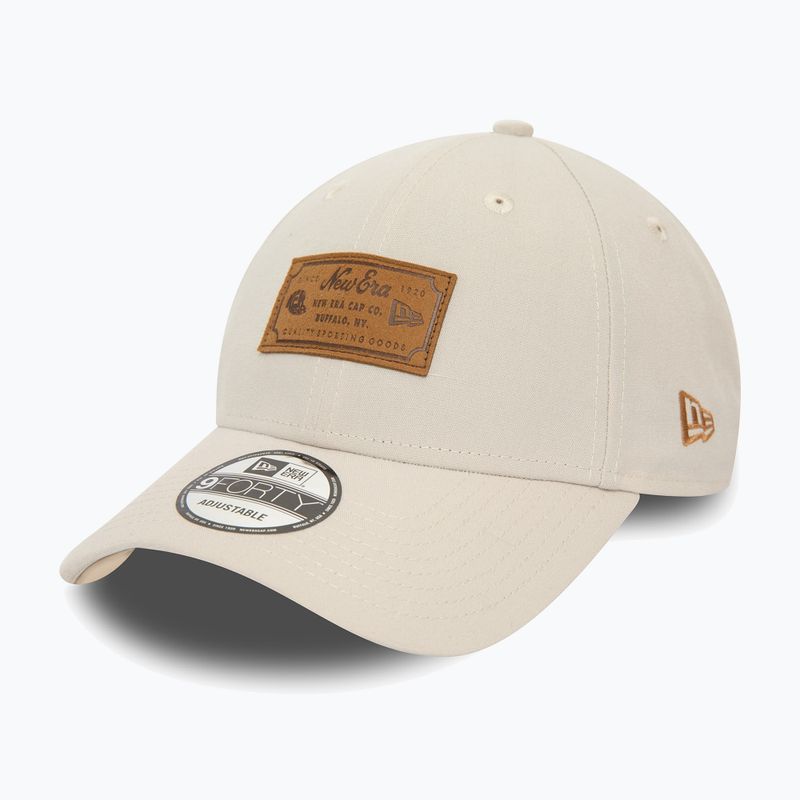 Cap Mütze Herren New Era New World 9Forty light Beige 2