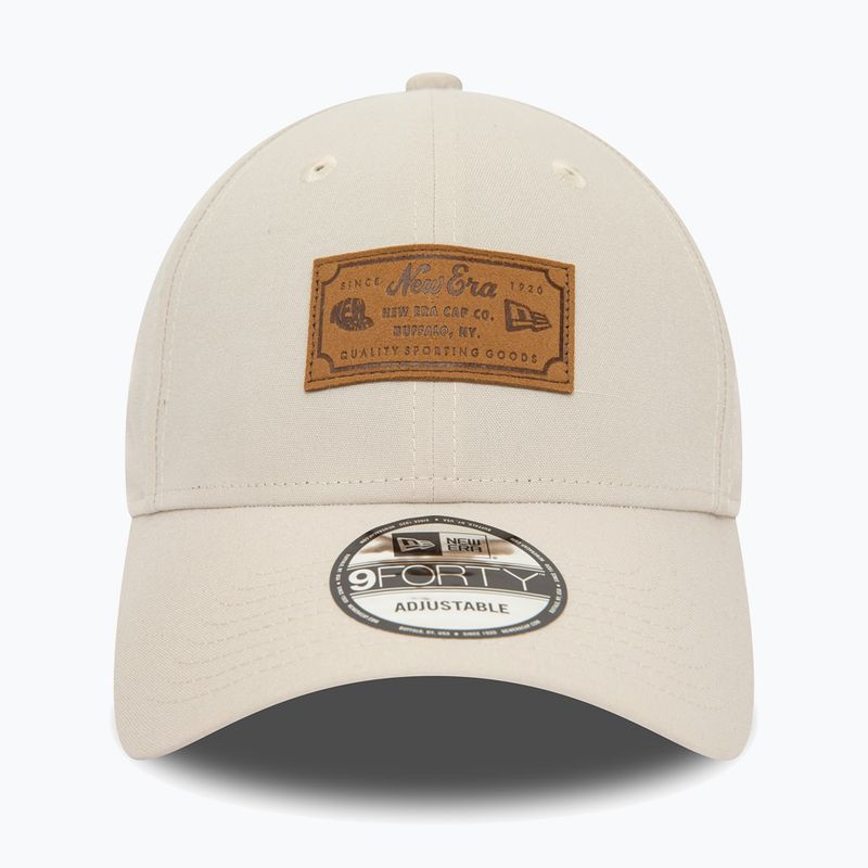 Cap Mütze Herren New Era New World 9Forty light Beige 3