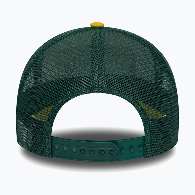 Cap Mütze Herren New Era Patch Trucker yellow 4
