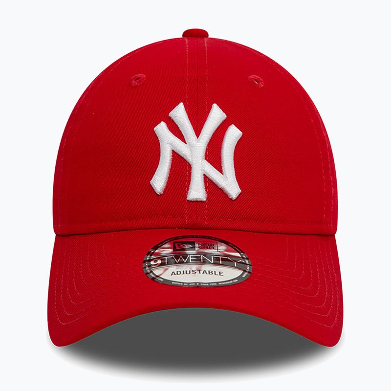 Neue Era Liga wesentlich 9Twenty New York Yankees Baseballmütze rot 3