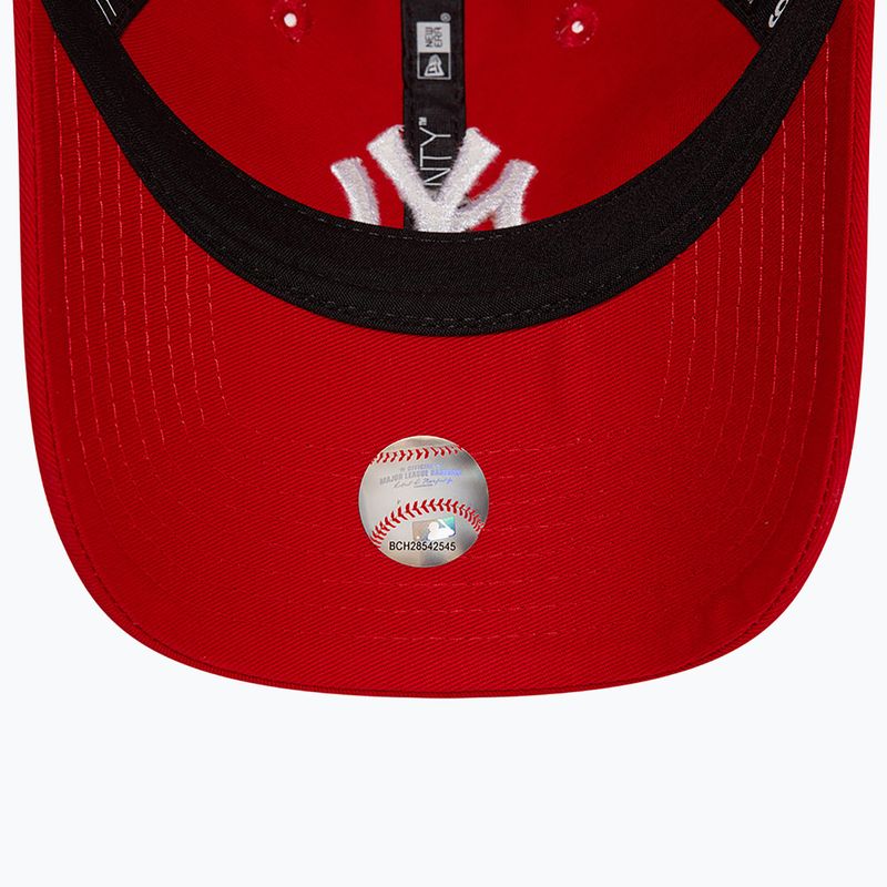 Neue Era Liga wesentlich 9Twenty New York Yankees Baseballmütze rot 7