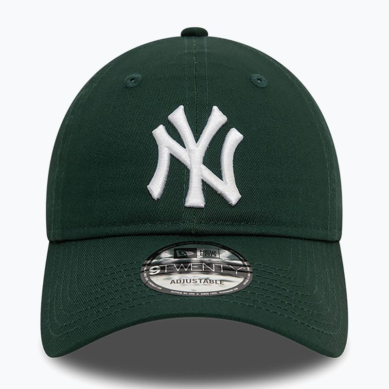 Neue Era Liga wesentliche 9Twenty New York Yankees Baseballmütze dunkelgrün 2