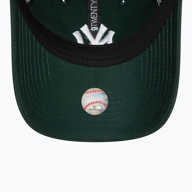 Neue Era Liga wesentliche 9Twenty New York Yankees Baseballmütze dunkelgrün 5