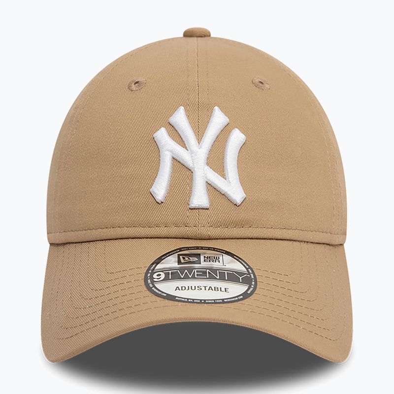 Neue Era Liga wesentlich 9Twenty New York Yankees Baseballmütze hellbeige 2