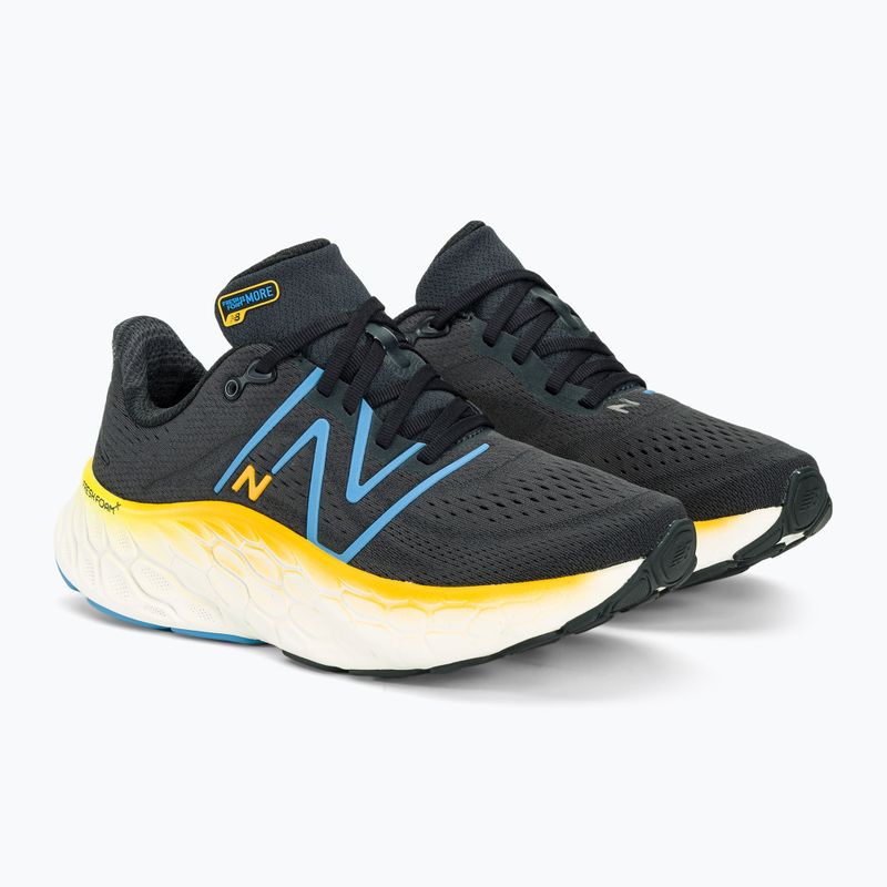 New Balance Fresh Foam X More v4 schwarz Herren Laufschuhe 4