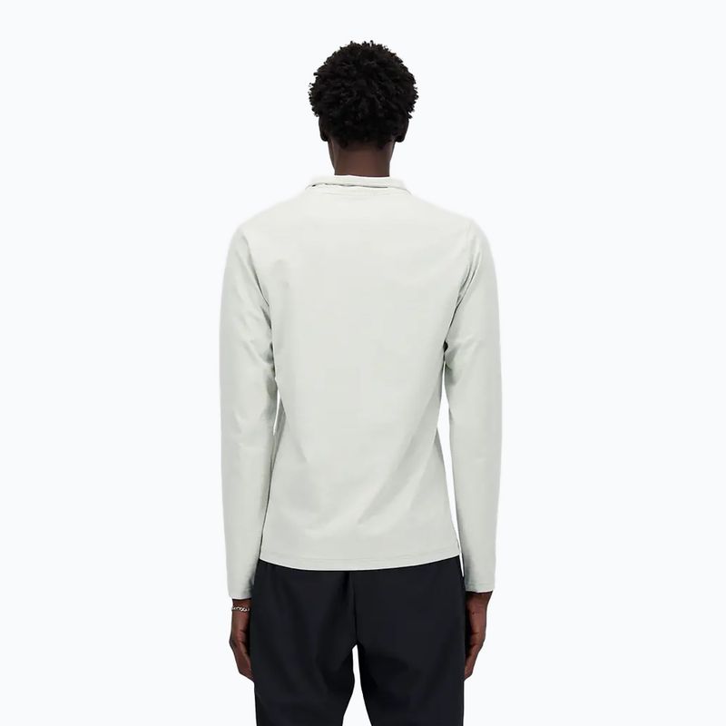 Herren-Laufpullover New Balance Space Dye 1/4 Zip grey 3