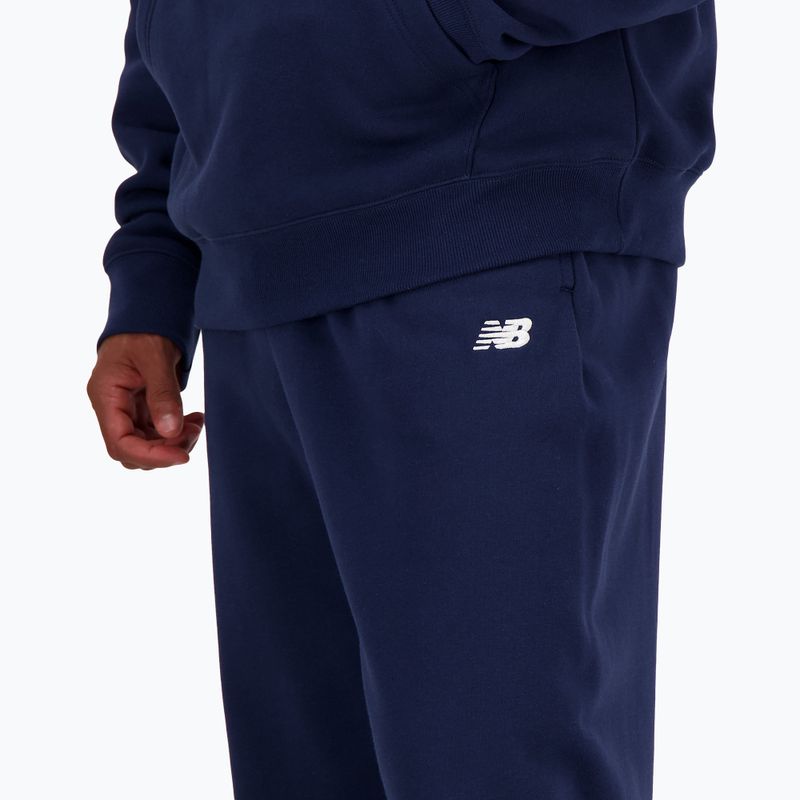 Herren New Balance French Terry Jogger Hose nb navy 4