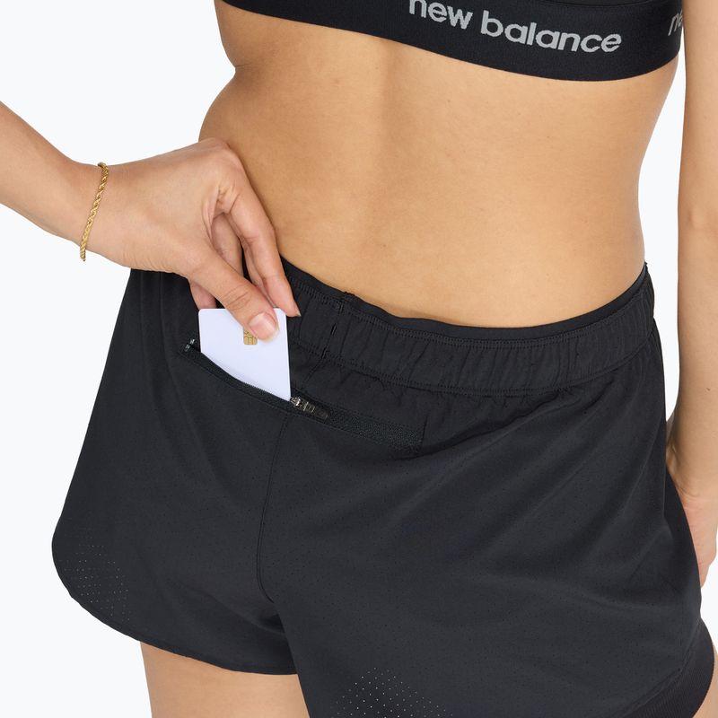 New Balance Damen Shorts 2IN1 3" schwarz 7