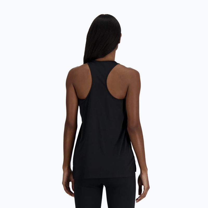Damen-Laufshirt New Balance Sport Essentials Tank black/white 2