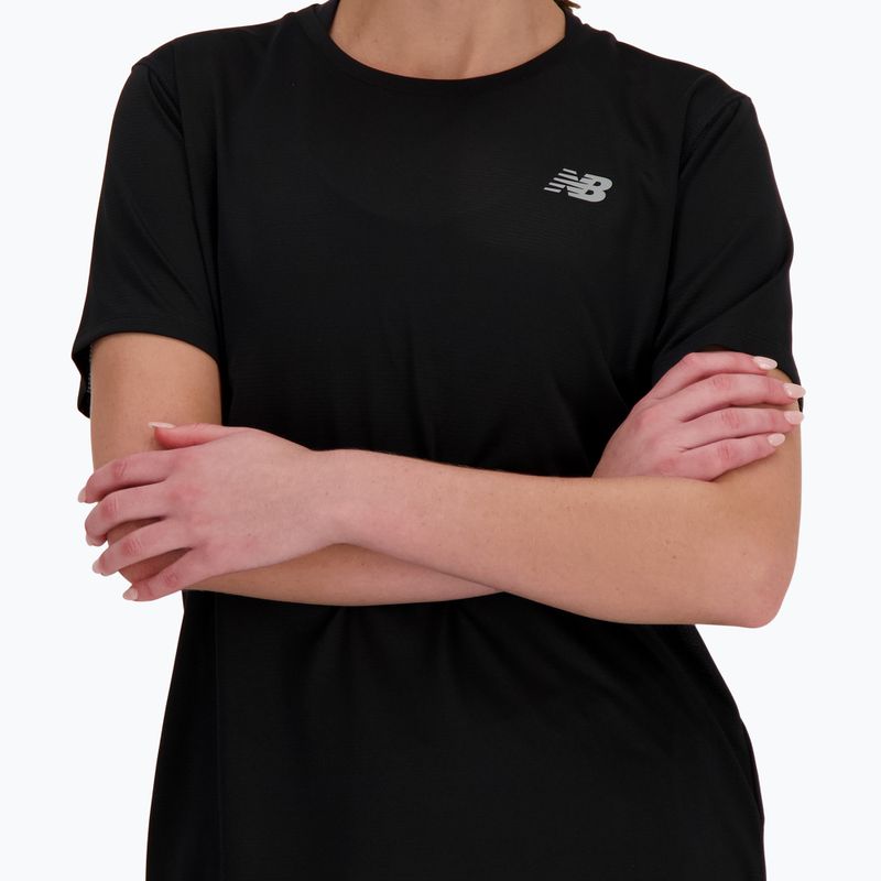 Damen New Balance Essentials SS Laufshirt schwarz 4