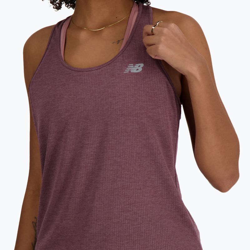 Tank Top Damen New Balance Athletics Tank Top licorice heather 6