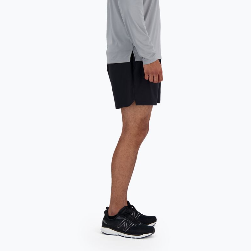 Shorts Herren New Balance AC Seamless 5 Inch Lined black 3