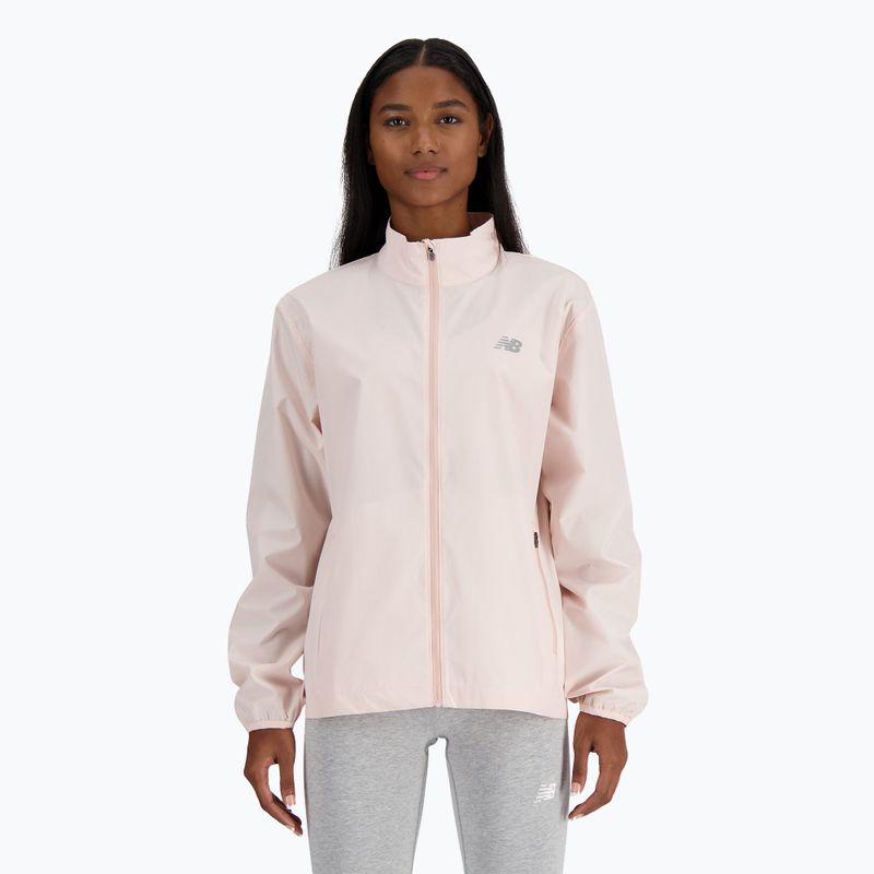 Laufjacke Damen New Balance Active Woven Jacket pink