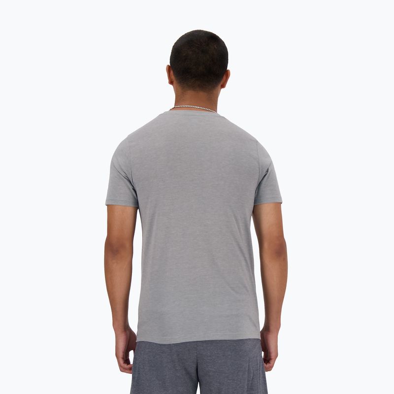 Herren New Balance Sport Essentials Heathertech grau t-shirt 2