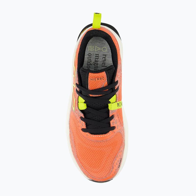 Damen-Laufschuhe New Balance Fresh Foam X Hierro v8 orange/white/yellow 5