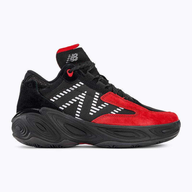 New Balance Fresh Foam BB v2 schwarz/rot Basketballschuhe 2