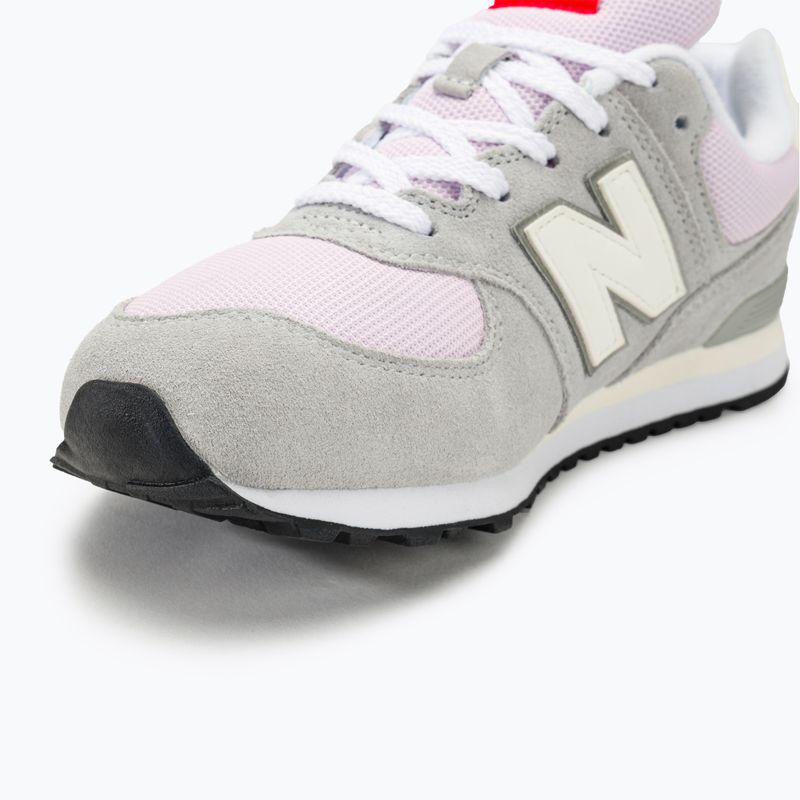 New Balance GC574 brighton grau Kinderschuhe 7