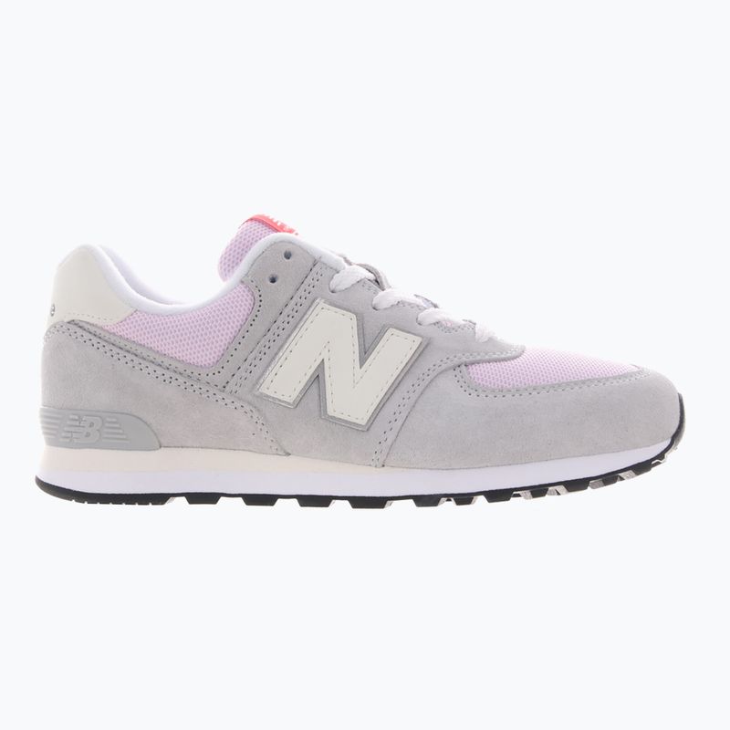 New Balance GC574 brighton grau Kinderschuhe 8