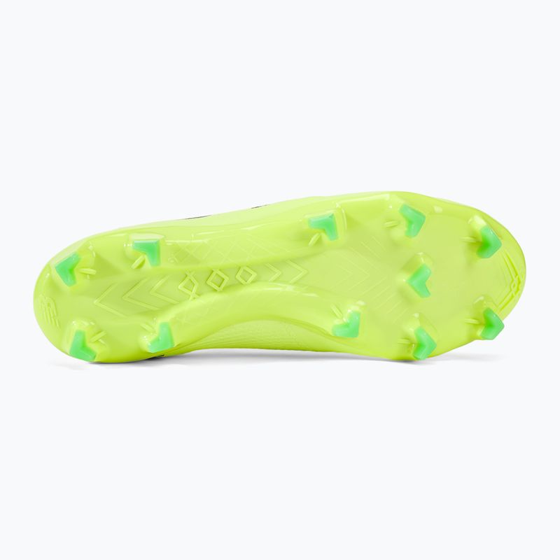 New Balance Herren Fußballschuhe Furon Destroy FG V7+ gebleicht lime glo 4