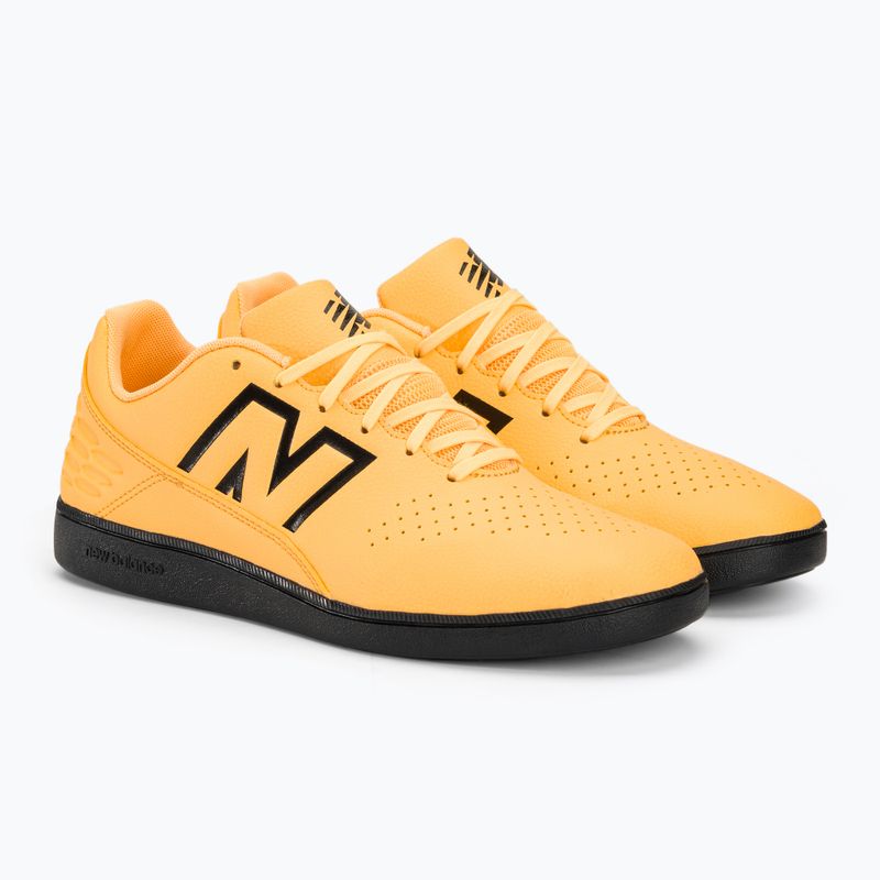 New Balance Audazo Control IN v6 weiß Pfirsich Männer Fußballschuhe 4