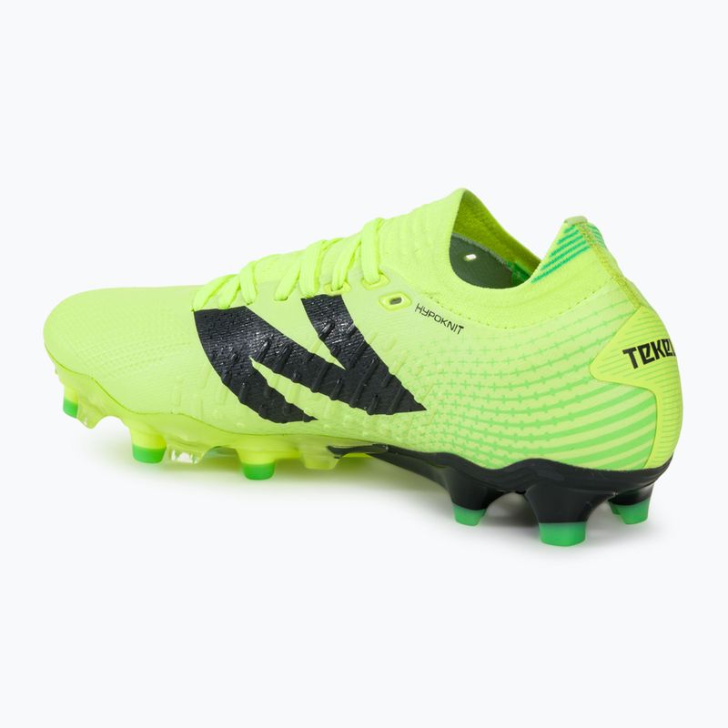 New Balance Herren Fußballschuhe Tekela Pro Low Laced FG V4+ gebleicht lime glo 3