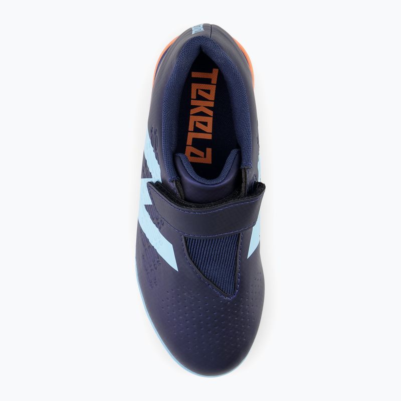 Fußballschuhe Kinder New Balance Tekela Magique JNR Hook & Loop TF V4+ nb navy 4