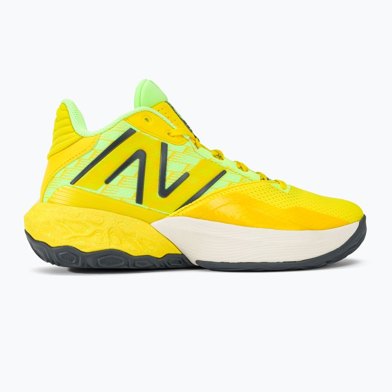 New Balance TWO WXY v4 lemon zest Basketballschuhe 2