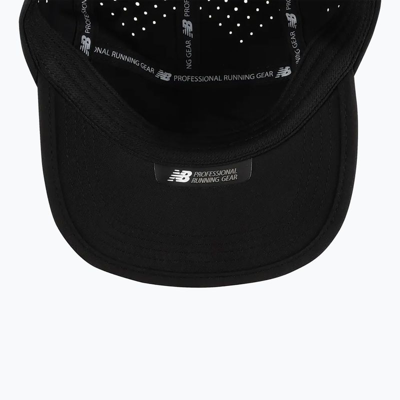 Neue Balance 5 Panel Pro Run Kappe schwarz 4