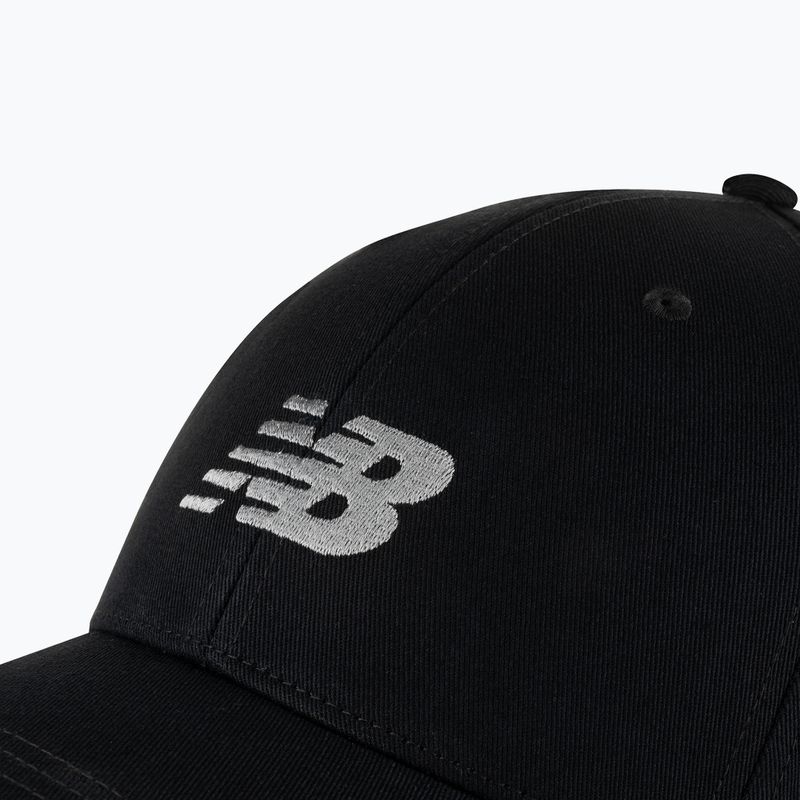 Cap Mütze New Balance 6 Panel Structured Snapback black 3