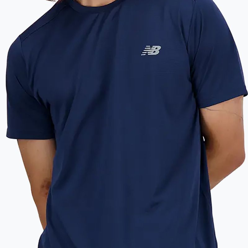 Herren T-Shirt New Balance Run SS Navy 4