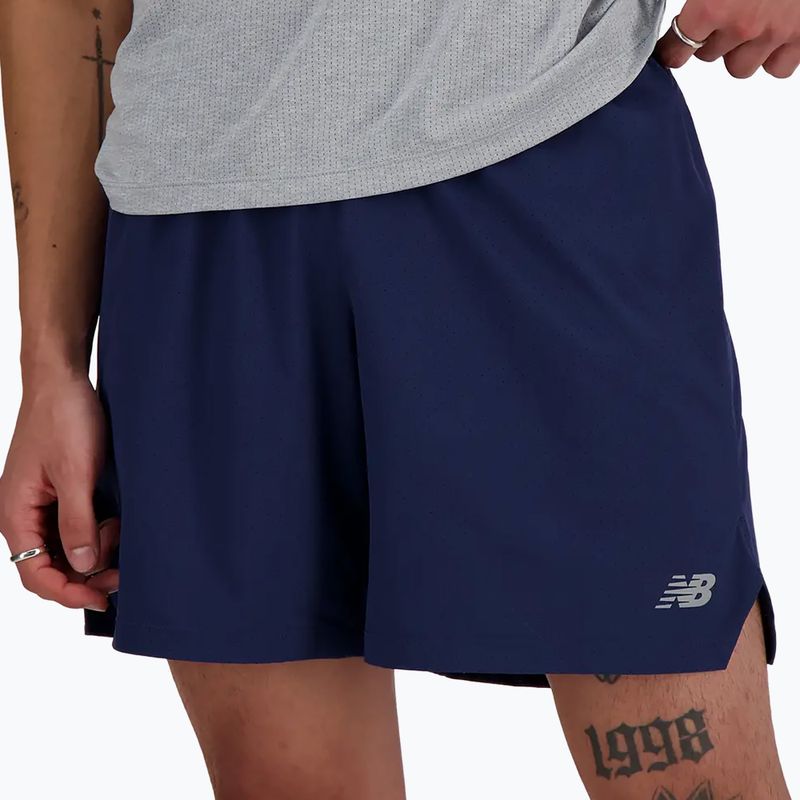 Herren-Laufshorts New Balance RC Seamless 7" navy 5
