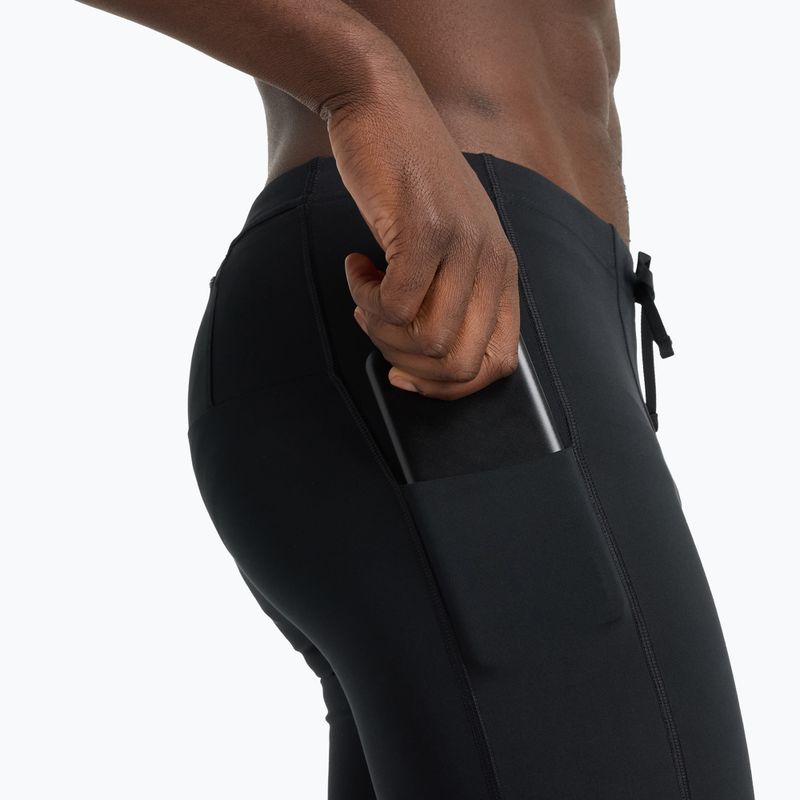Herren New Balance Athletics Sleek Run Shorts schwarz 6