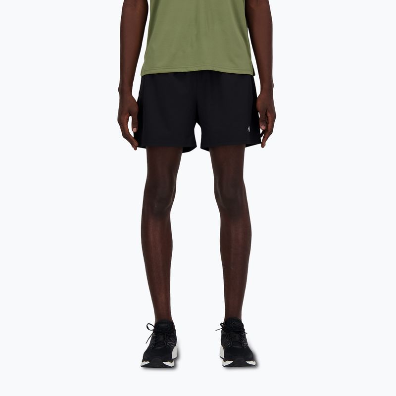 Herren New Balance Sport Essential Lined 5" Laufshorts schwarz
