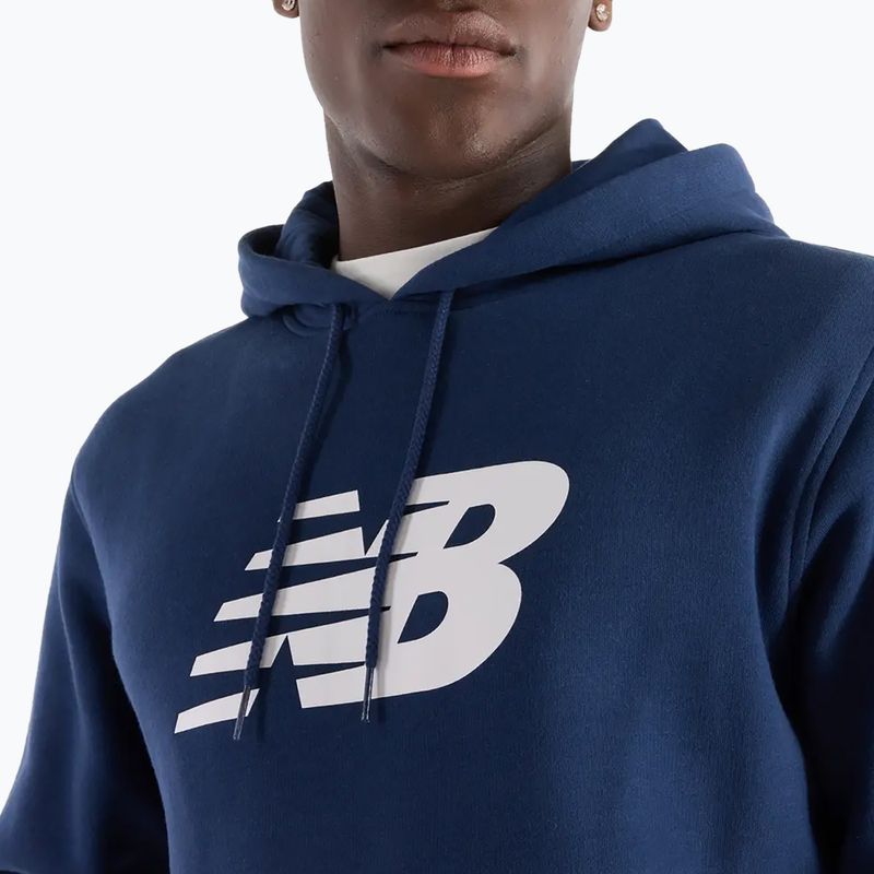 Herren New Balance Core Brushed Hoodie navy 5