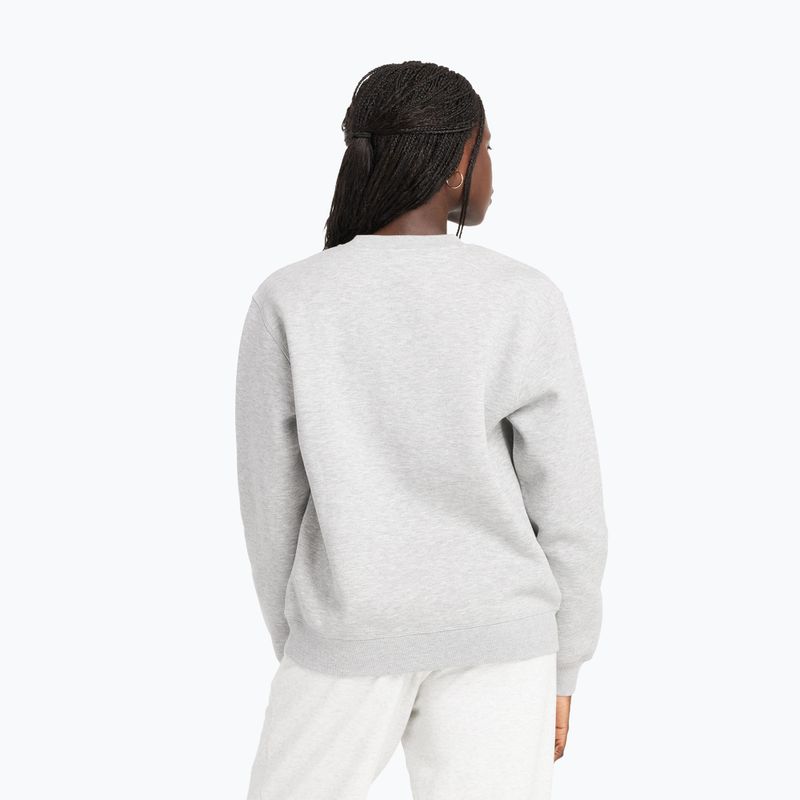 Damen Sweatshirt New Balance Sport Fleece Logo Crew sportlich grau 2