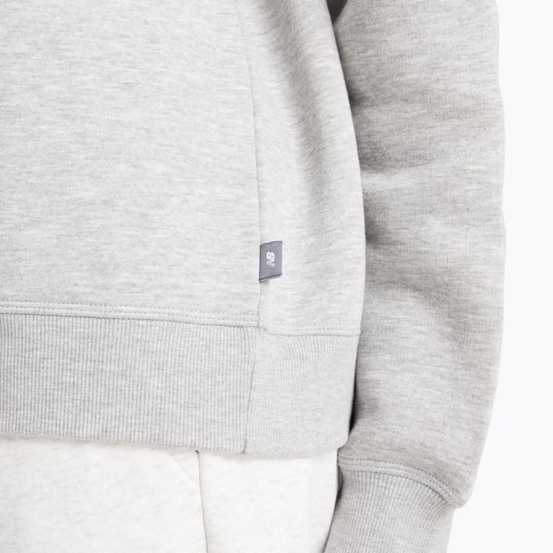 Damen Sweatshirt New Balance Sport Fleece Logo Crew sportlich grau 6