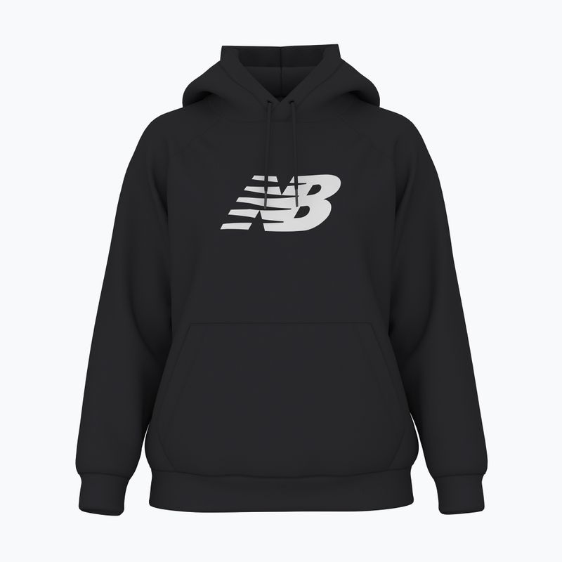 New Balance Damen Fleece Hoodie schwarz