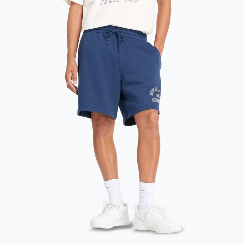 Shorts Herren New Balance Fleece Graphic navy