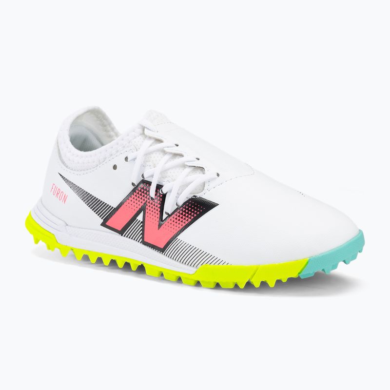 Kinder Fußballschuhe New Balance Furon Dispatch V7+ TF weiß