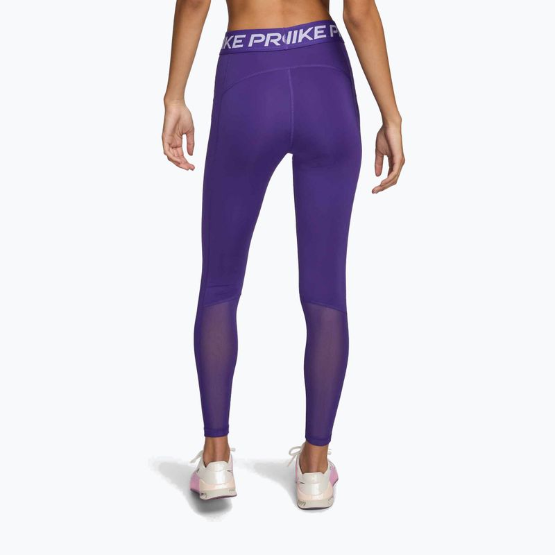 Damen-Leggings Nike Pro 365 Tight Court Purple/White 3
