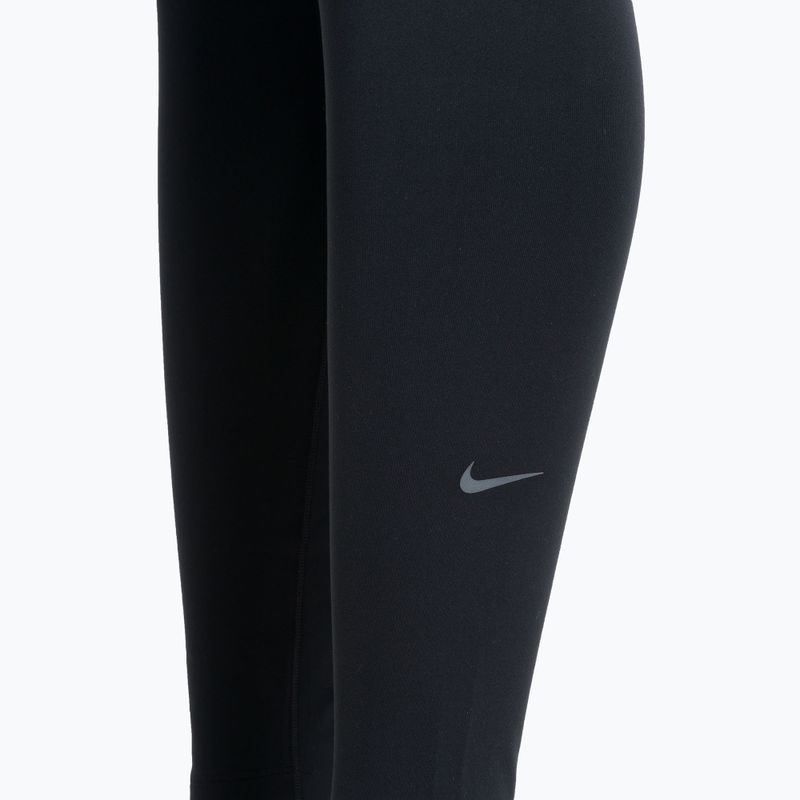 Damen-Leggings Nike One High-Waisted Full Lenght schwarz/schwarz 3