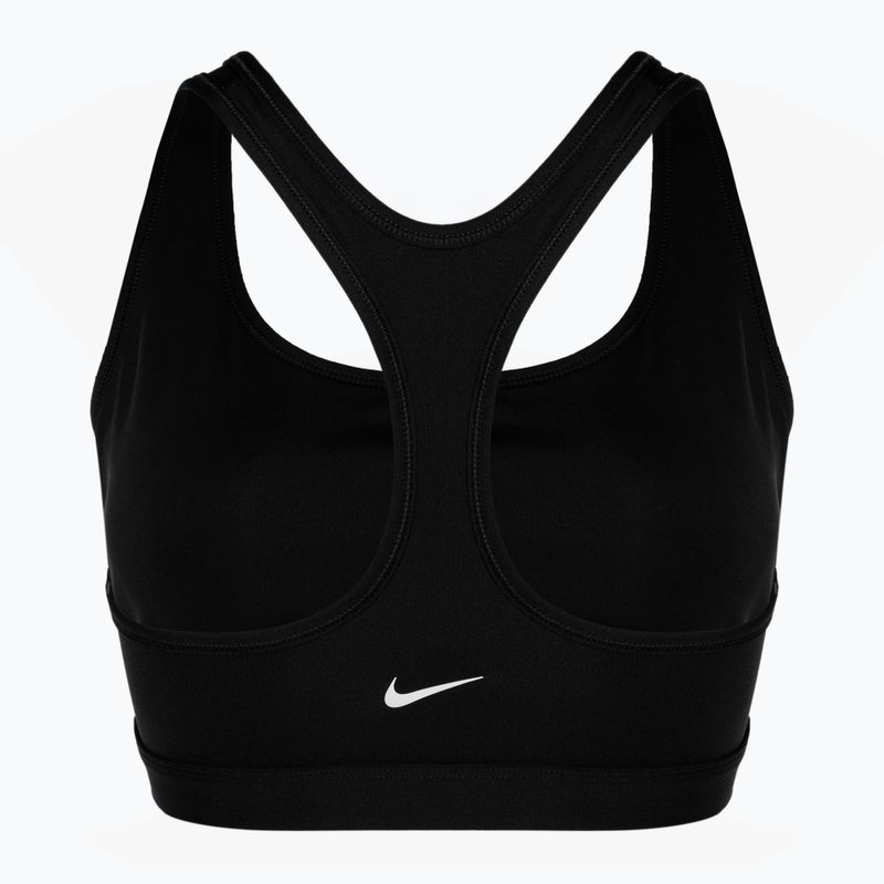 Nike Pro Swoosh Light Support BH schwarz/weiss 2